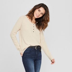 Women’s long sleeve Cozy henley
